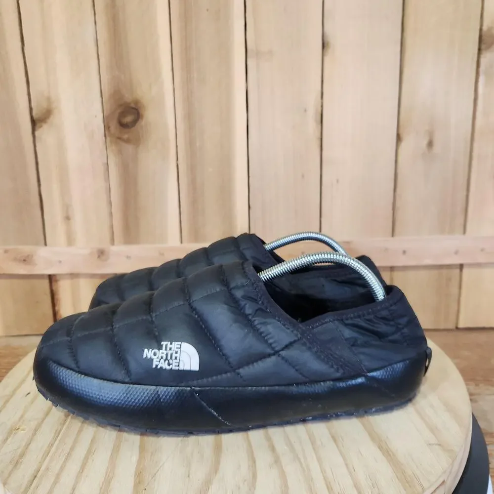 The North Face ThermoBall Traction Mule V Slippers Mens 10 Black Insulated